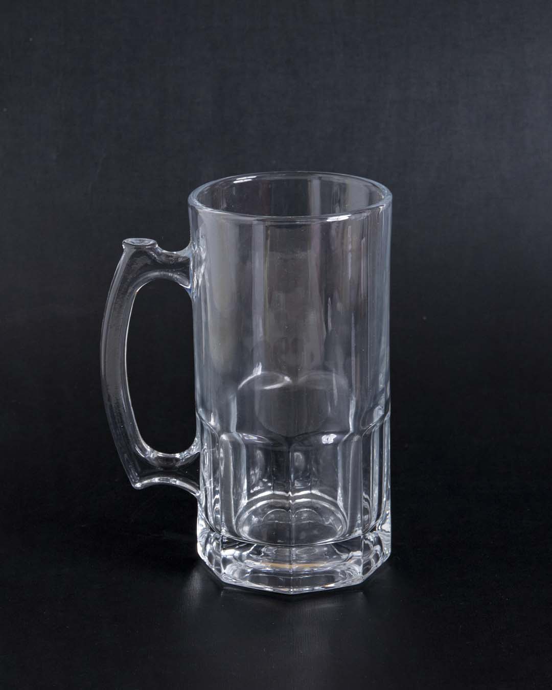Skanto | Giant Clear Glass Beer Mug