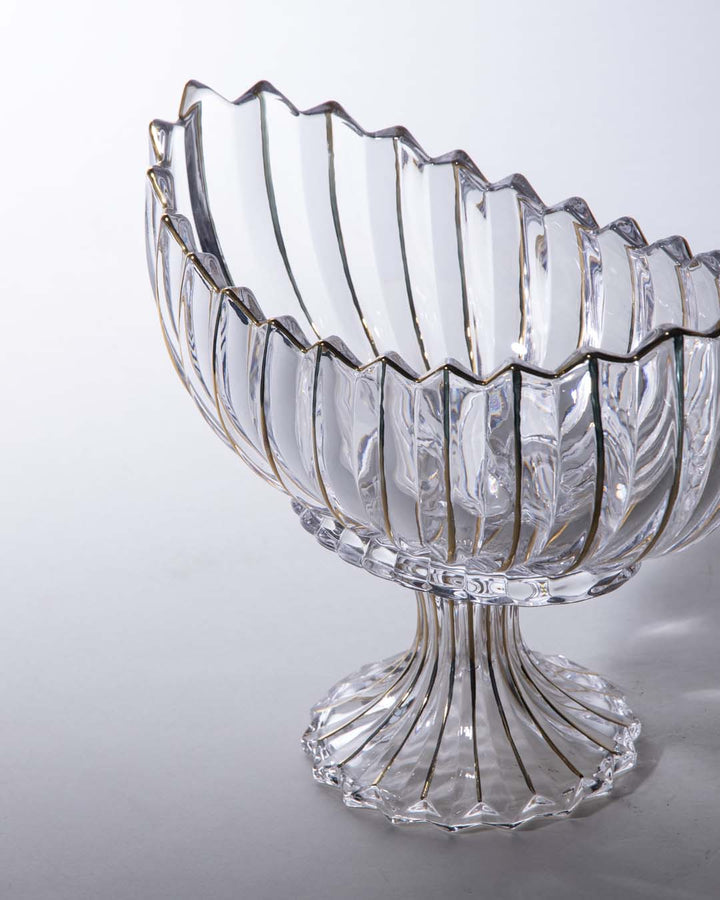 Skanto | Krystallglass Lotus Dekorativ Skål