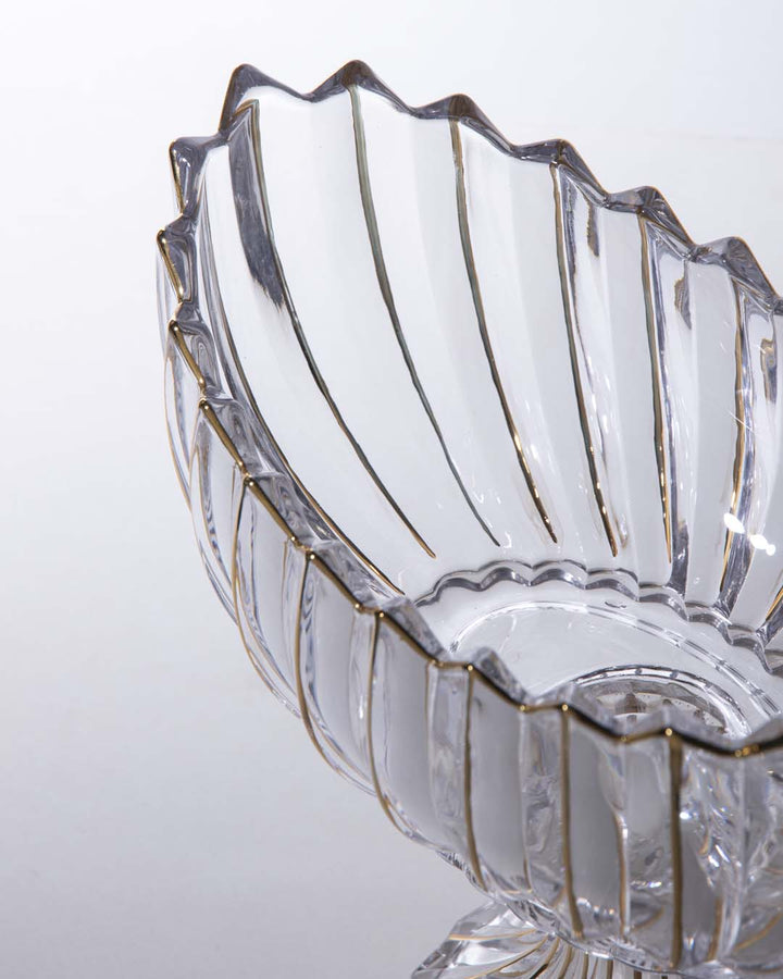 Skanto | Krystallglass Lotus Dekorativ Skål