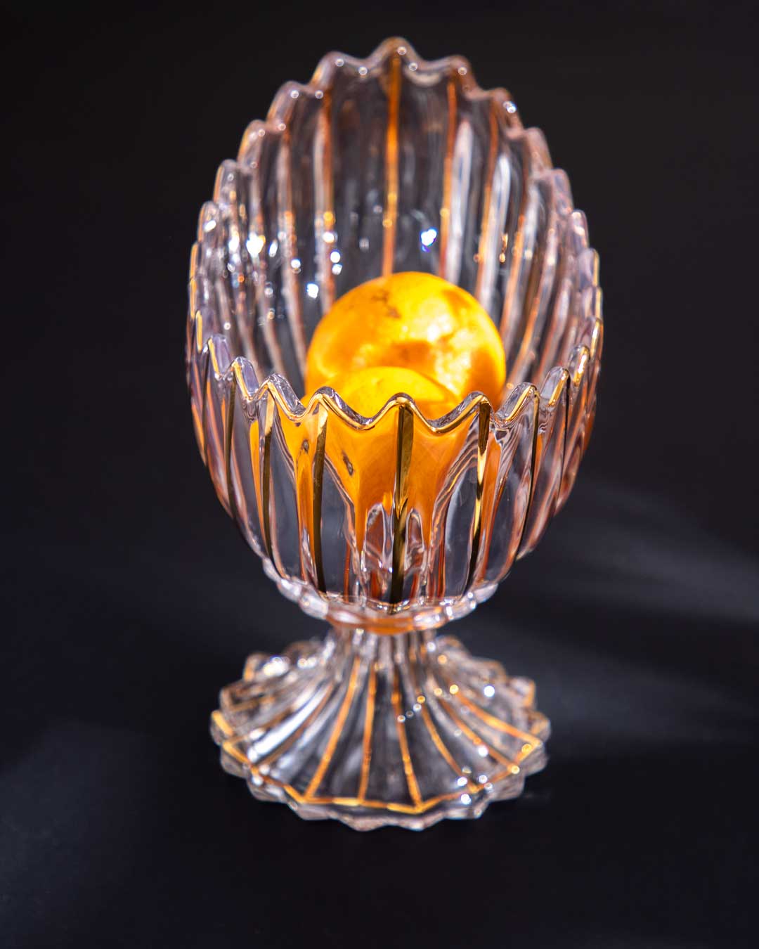 Skanto | Krystallglass Lotus Dekorativ Skål