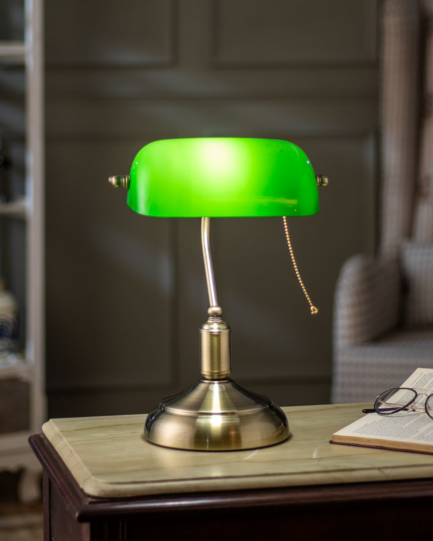 Skanto | Klassisk Banker Lampe
