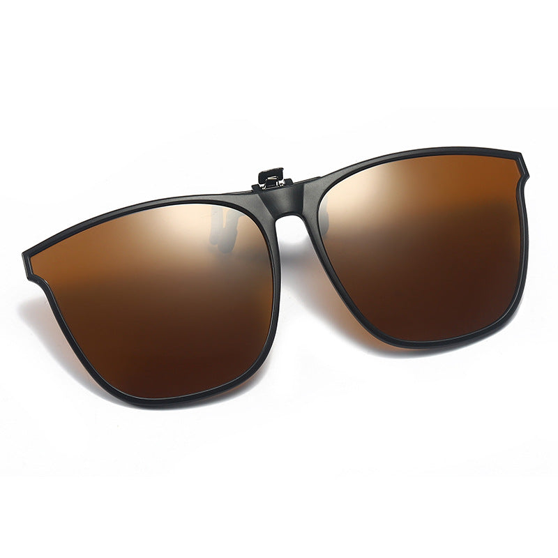 OogZeker ClipSunglasses – Lett Polaroid UV400 Clip-on for Brillebrukere | Skanto
