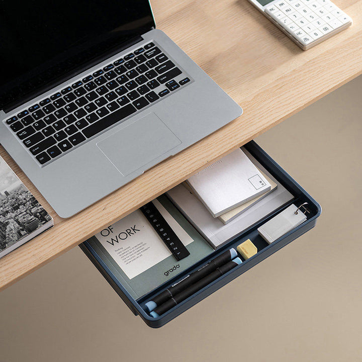 Skanto | Montert Skyvende Under Skrivebord Slim Utrekkbar Skuff, for Hjem & Kontor