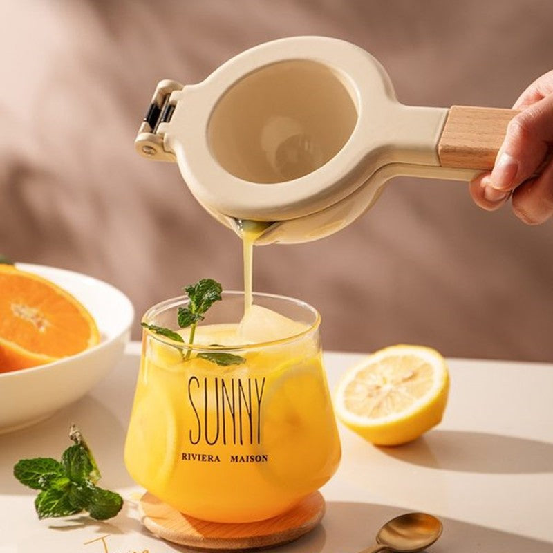 Skanto | Håndholdt Sitronpresse, Enkel å Bruke & Rengjøre, for Juicing Sitroner ÔºÜ Limem.