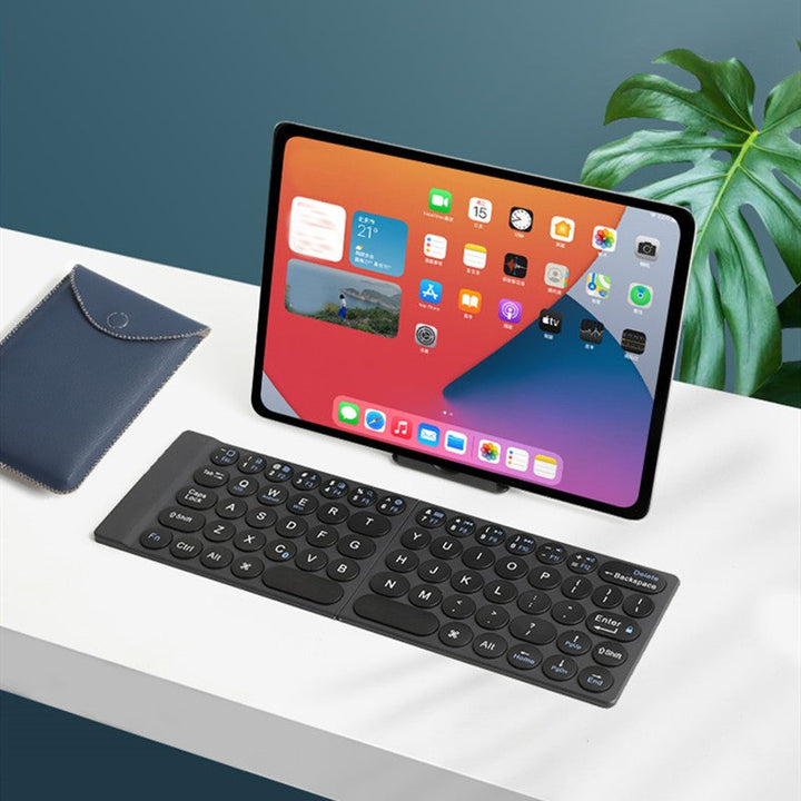 Skanto | Bærbart Foldsamt Tastatur, med Ultra-slim & Lett Design, for Reiser, Hjem, Kontor & Mer