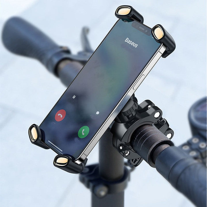 Skanto | Sykkeltelefonholder, med 360¬∞ justerbar og enkel installasjon, for sykler, motorsykler, scootere