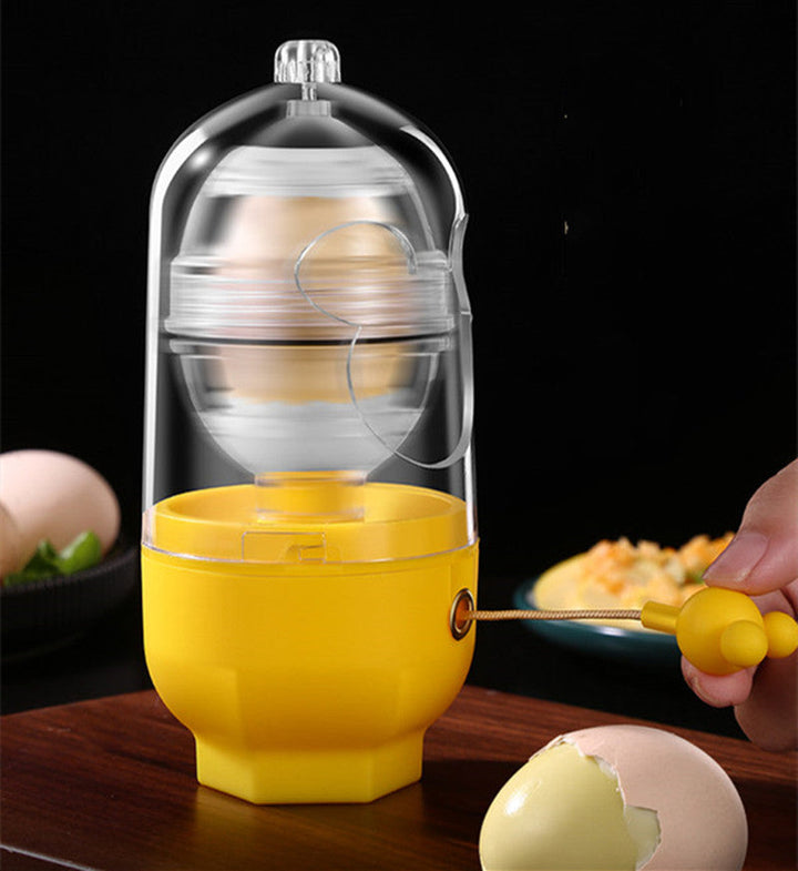 Skanto | Gyldent Egg Maker, Bland Eggeplomme og Eggehvite med Trekkesnor, for Frokost, Familie Samling, Fest og Mer