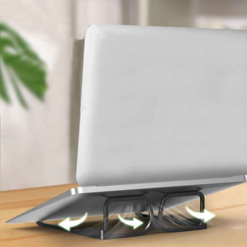 Skanto | Sammenleggbar aluminiumlegering briller stil laptop stativ, for laptop, nettbrett og bok