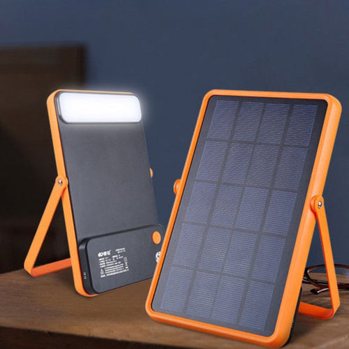 Skanto | Multifunksjonell Sollys, med 3000mAh, 2 Lystilstander & USB Oppladbar, for Hager, Utendørs, Patio, Balkong & Mer