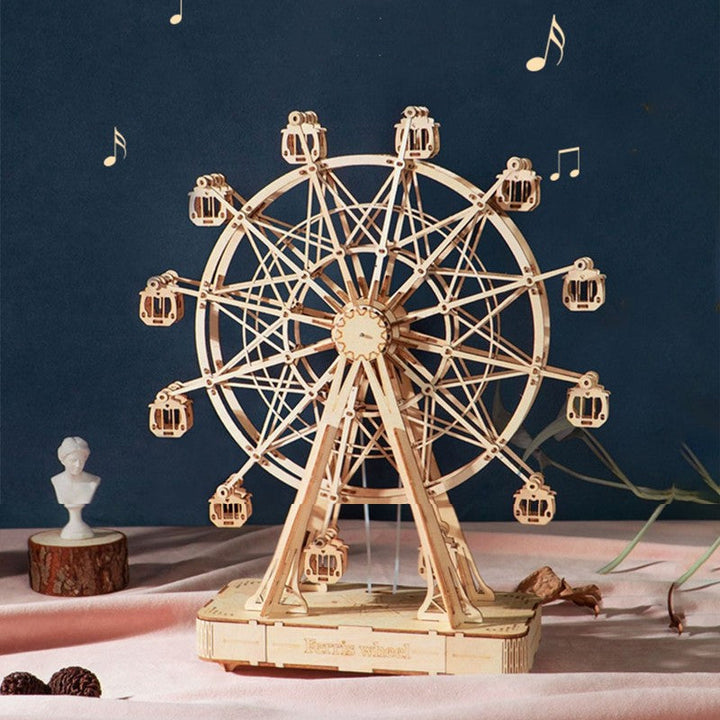 Skanto | 3D DIY Musikk Tre Puslespill Himmelhjul, for Voksne og Tenåringer