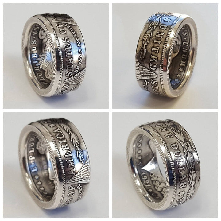 Skanto | Morgan Silver Dollar Mynt Ring