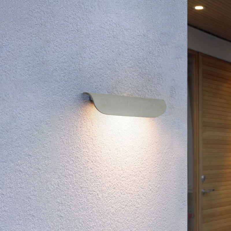 Skanto | Modern Vanntett Buet Utendørs Vegglampe
