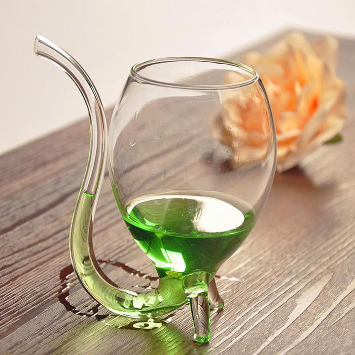 Vine - Vin Glass med sugerør | Skanto