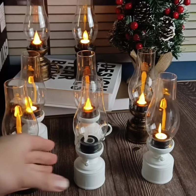 Elektronisk LED Vintage Oljelampe | Skanto