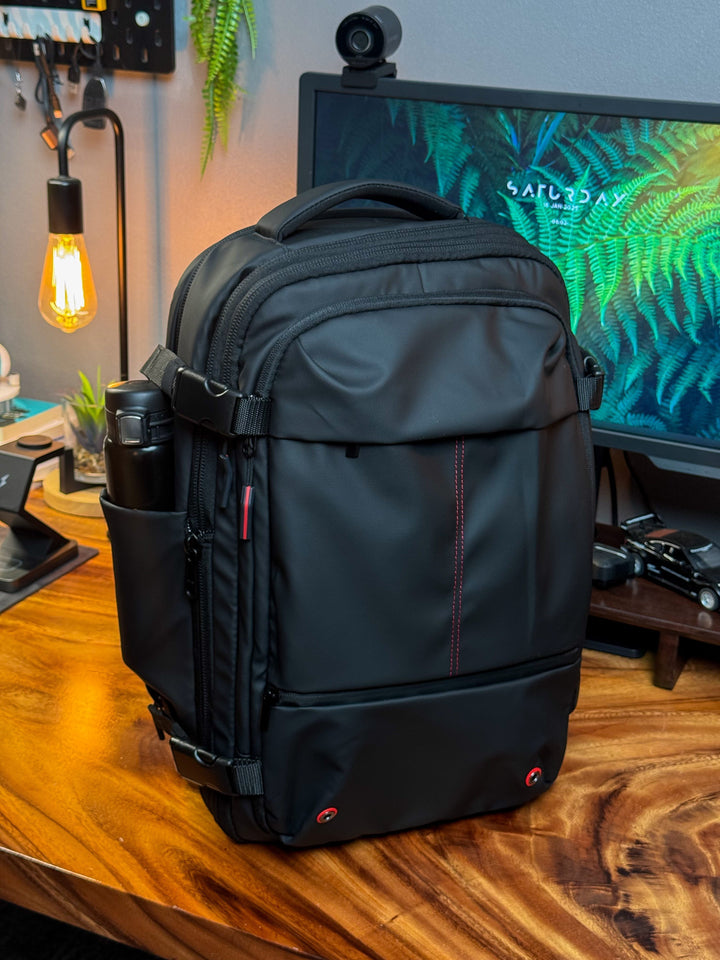 Skanto | 17" Laptop Ryggsekk med Vakuumkompresjon Lettvekts og Romslig