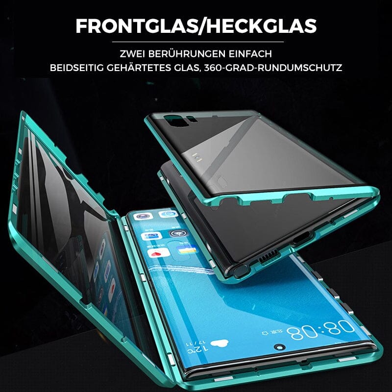 Skanto | Samsung magnetisk herdet glass dobbelt-sidig telefondeksel