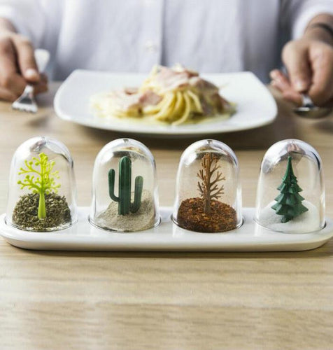 Tempus - Ornament Dome Salt & Pepper Shakers | Skanto