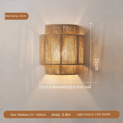 Vintage LED Lampe Bohemisk Willow Natural Touch | Skanto