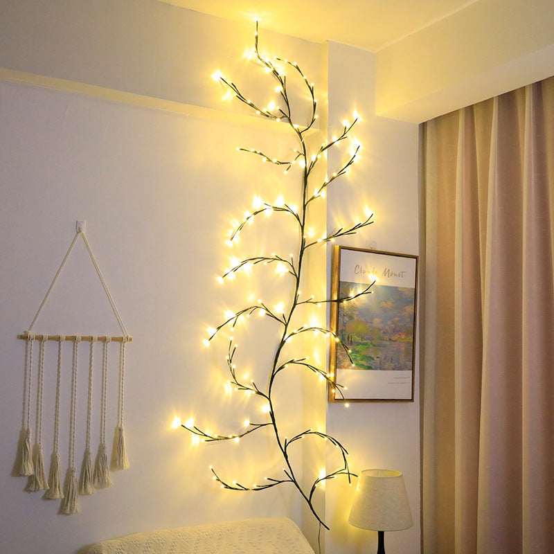 Skanto | Moderne Gren Rattan Lyskilder LED Dekorative Lyskilder