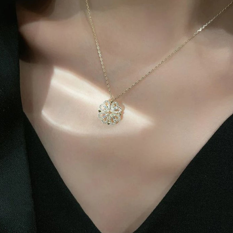 Skanto | Lucky Heart Sterlingsølv Halskjede