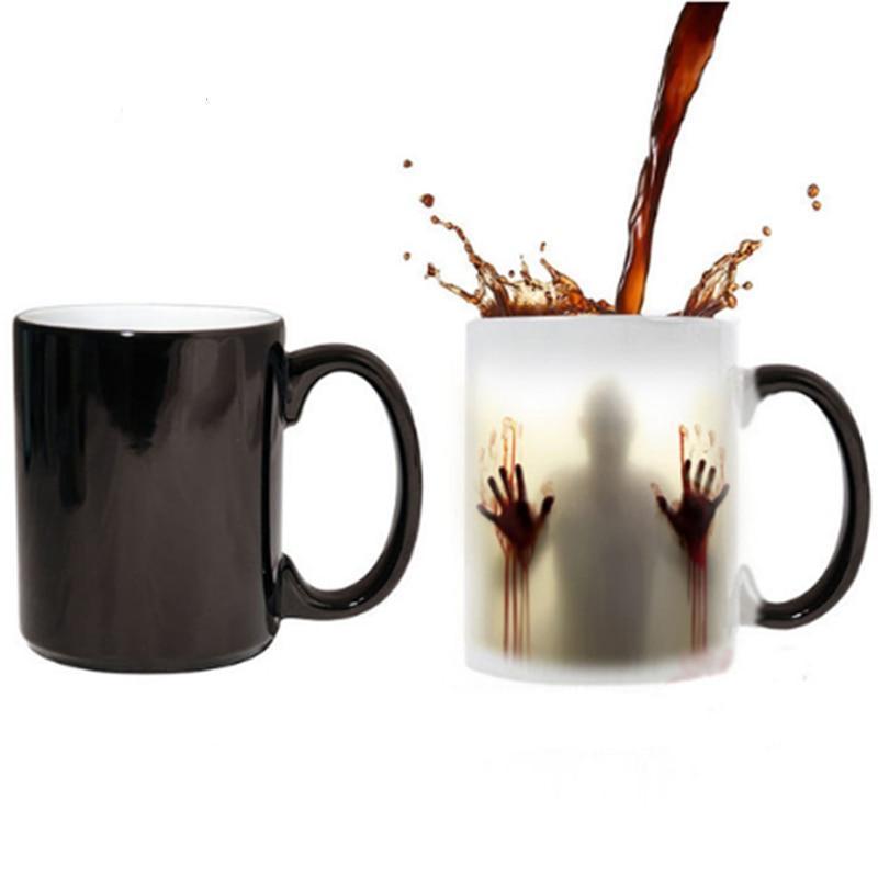 Heat Sensitive Bloody Hands Mug | Skanto
