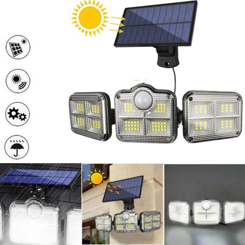 Solar Induksjon Vegglys Split med Fjernkontroll | Skanto
