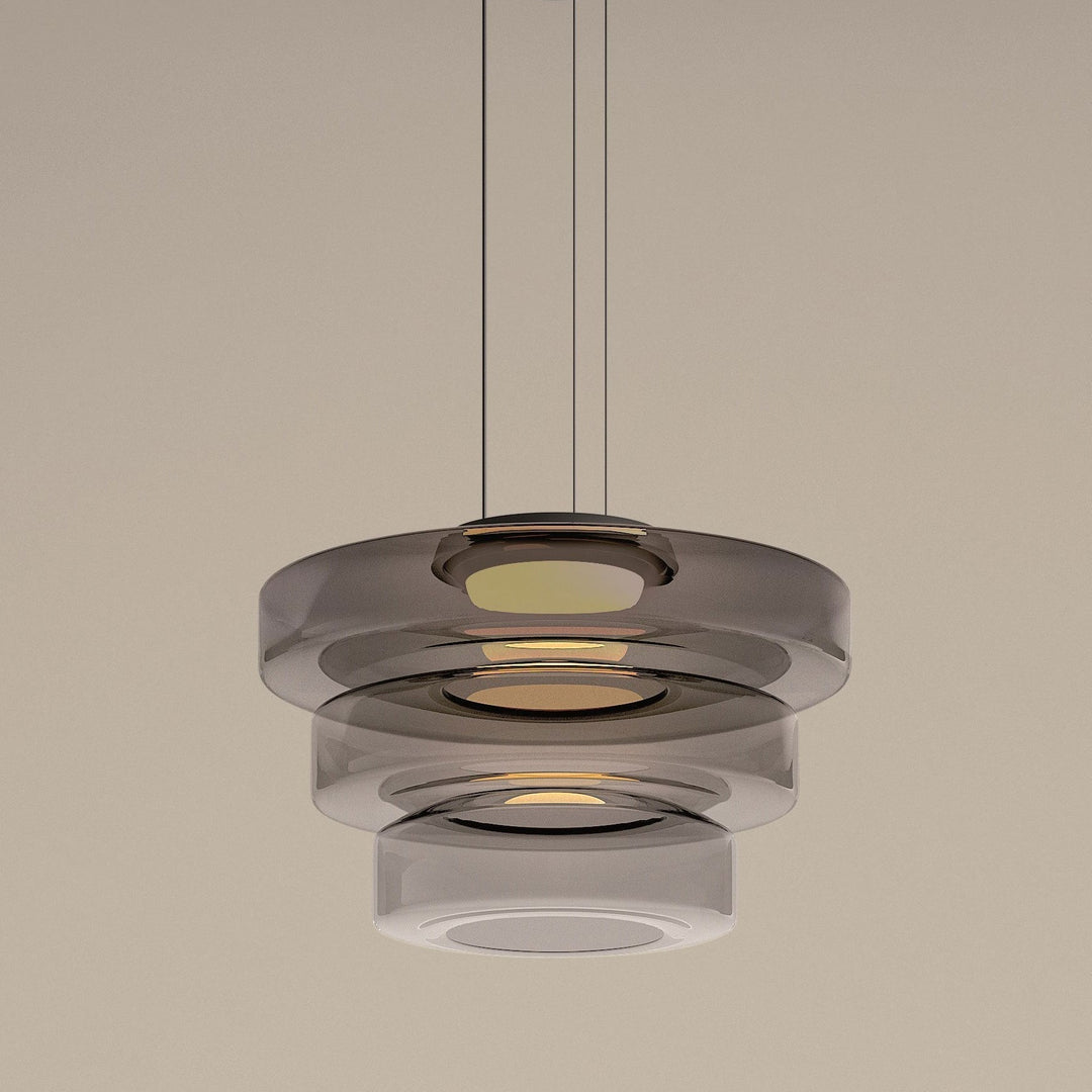 Skanto | Modern Glass Pendant Lamp in Bauhaus Style - AuroraSphere
