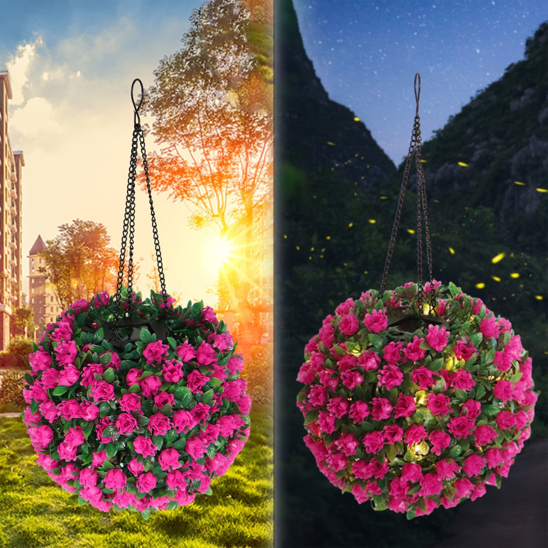 Moderne Kreativ Vannavstøtende Solblomst Globe Plast LED Utendørs Lys For Hagen | Skanto