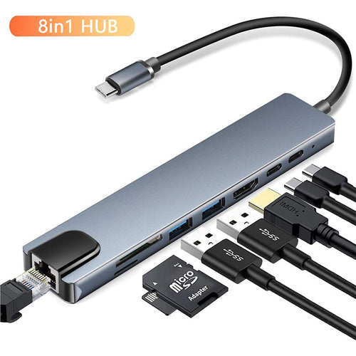 8 I 1 Universal Docking Station | Skanto