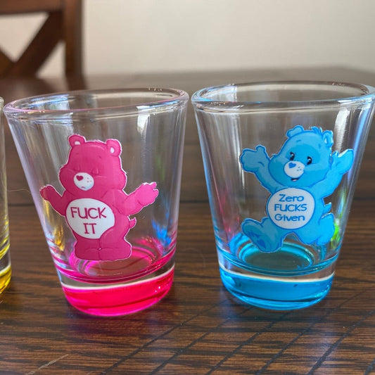 Norvo | Swear Bears Likørglass, 6 Stykker