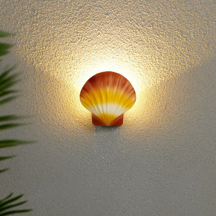 Kreativ design for utendørs bruk: Vanntett LED-vegglampe av aluminium med LED-belysning, laget av aluminium.