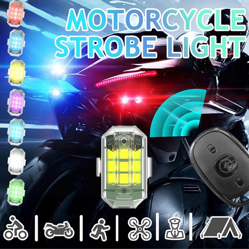 Skanto | Høy Lysstyrke Trådløs LED Strobe Lys