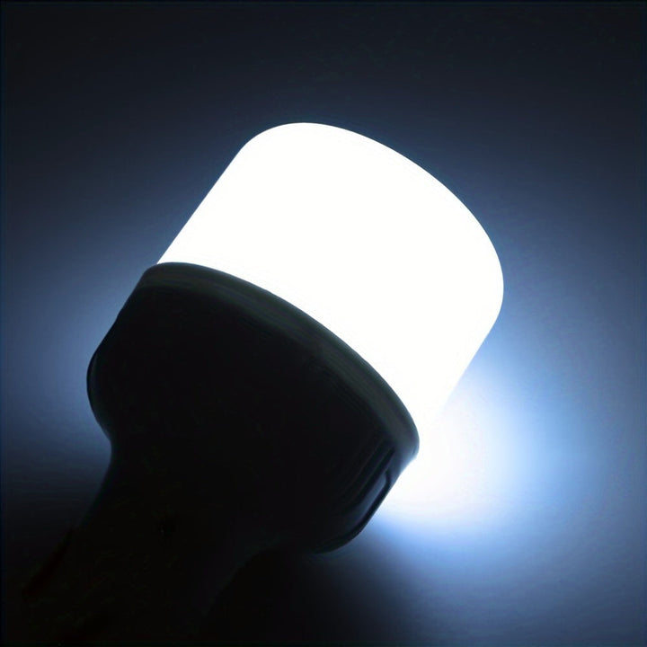 PowerGlow LED Lampe - Oppladbar USB Lampe med Litiumbatteri og ABS-hus | Skanto