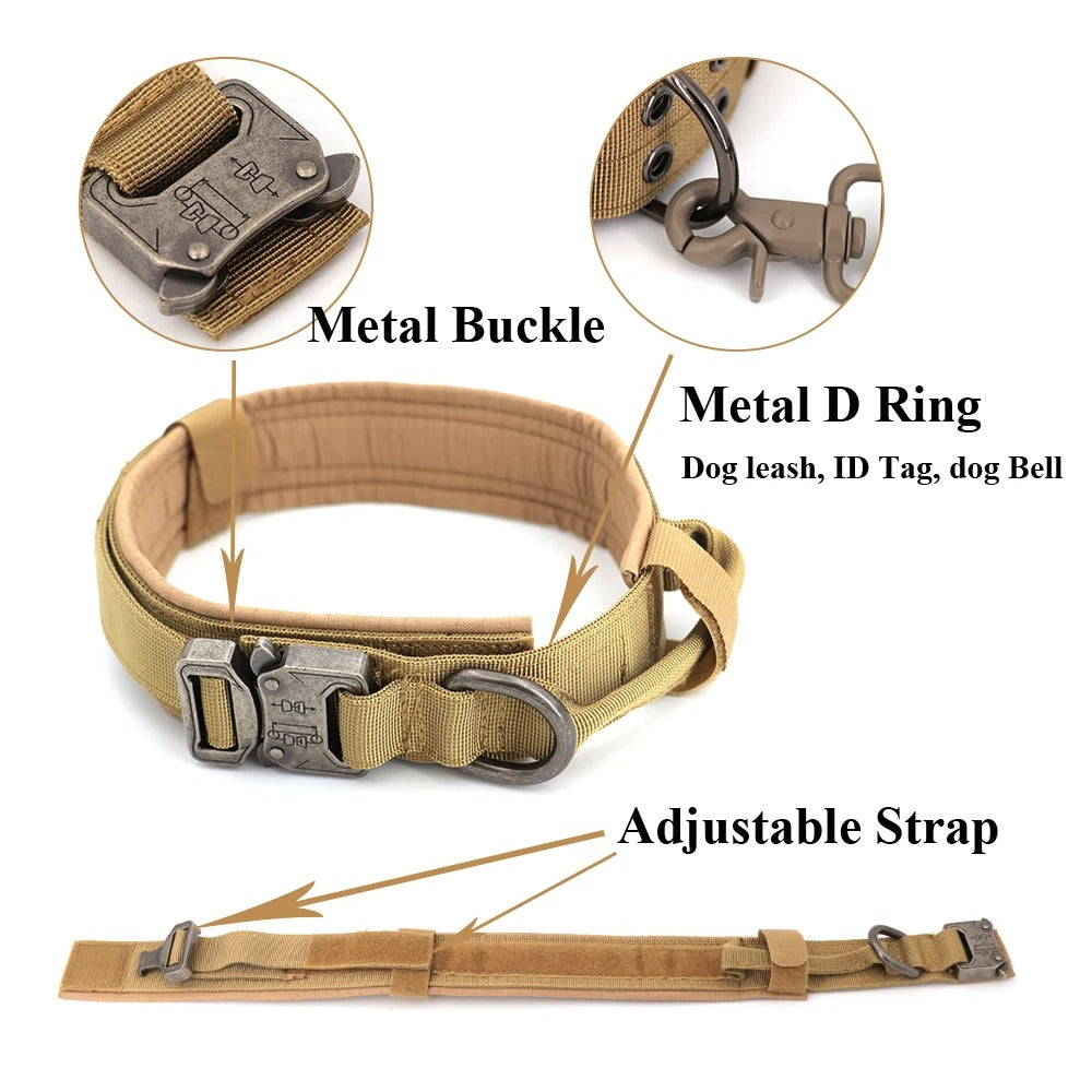 Skanto | KrachtGrip Hundesele – Justerbar Taktisk Sele for Trening & Turer
