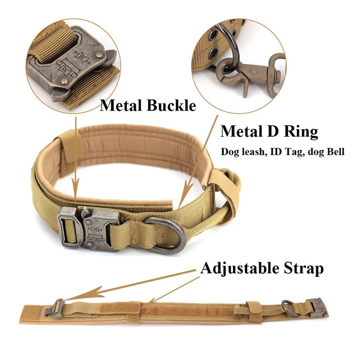 Skanto | KrachtGrip Hundesele – Justerbar Taktisk Sele for Trening & Turer