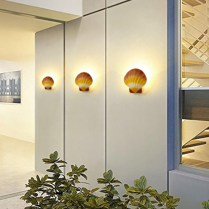 Kreativ design for utendørs bruk: Vanntett LED-vegglampe av aluminium med LED-belysning, laget av aluminium.
