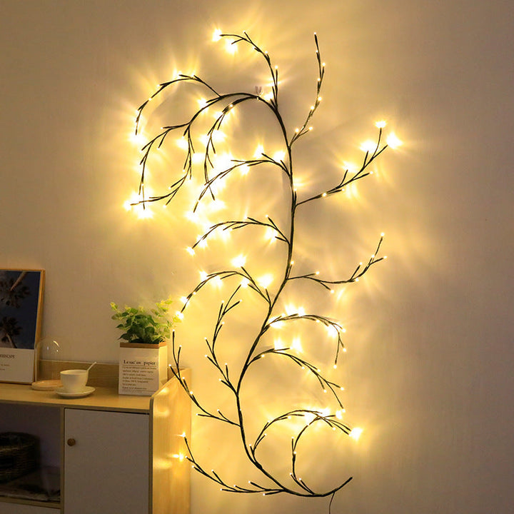 Skanto | Moderne Gren Rattan Lyskilder LED Dekorative Lyskilder