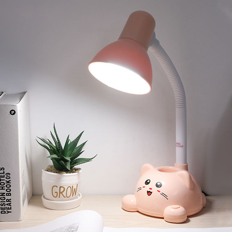 Norvo | Moderne Tegneserie Katt Student Øyepleie LED Skrivebordslampe