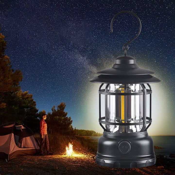 Skanto | Moderne Industrielle Bærbare USB Oppladbare Campinglampe Hestelampe For Utendørs