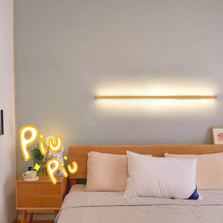 ZenBeam Japansk LED grønnsakslampe | Solid tredesign | Moderne aksentlys