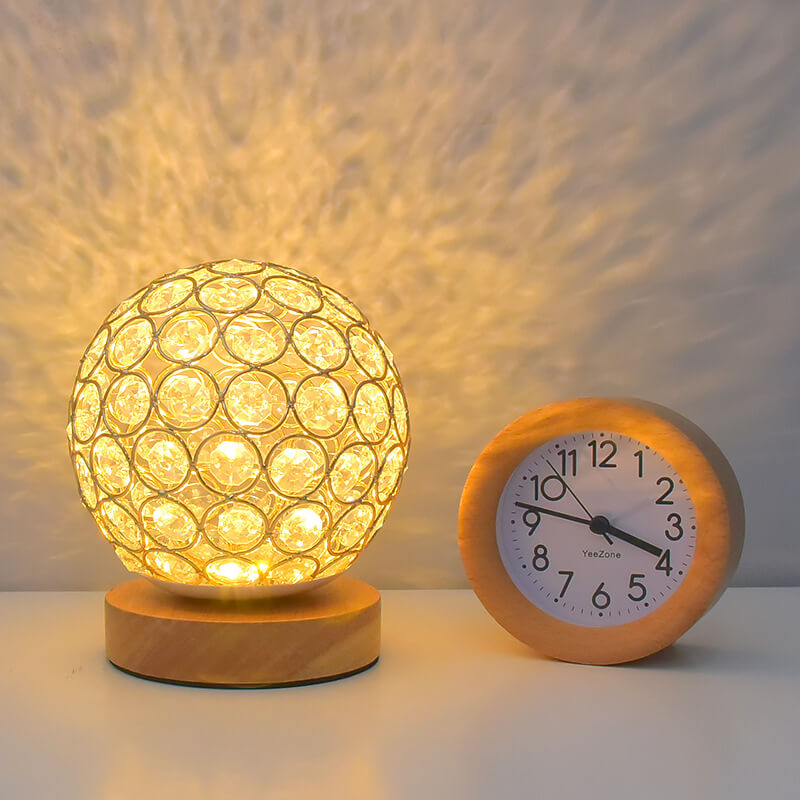 Skanto | Modern Minimalist Rund USB oppladbar LED bordlampe