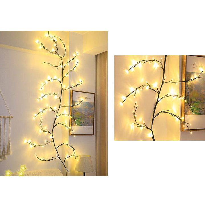 Skanto | Moderne Gren Rattan Lyskilder LED Dekorative Lyskilder