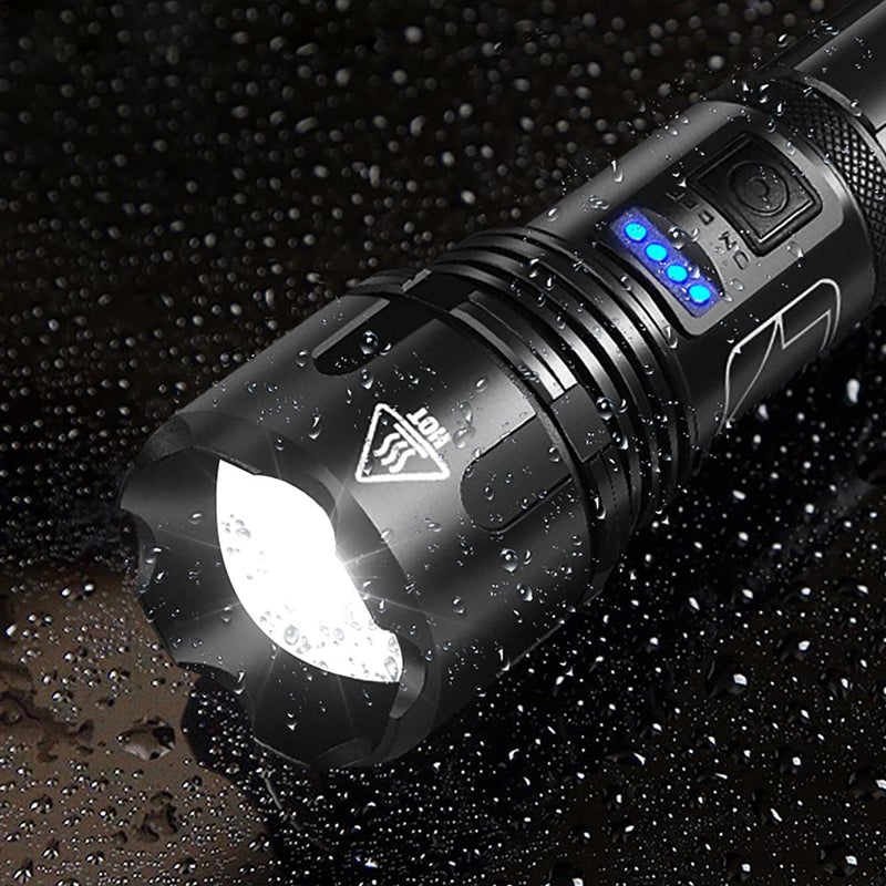 Vanntett Usb oppladbar Blitslykt | Skanto