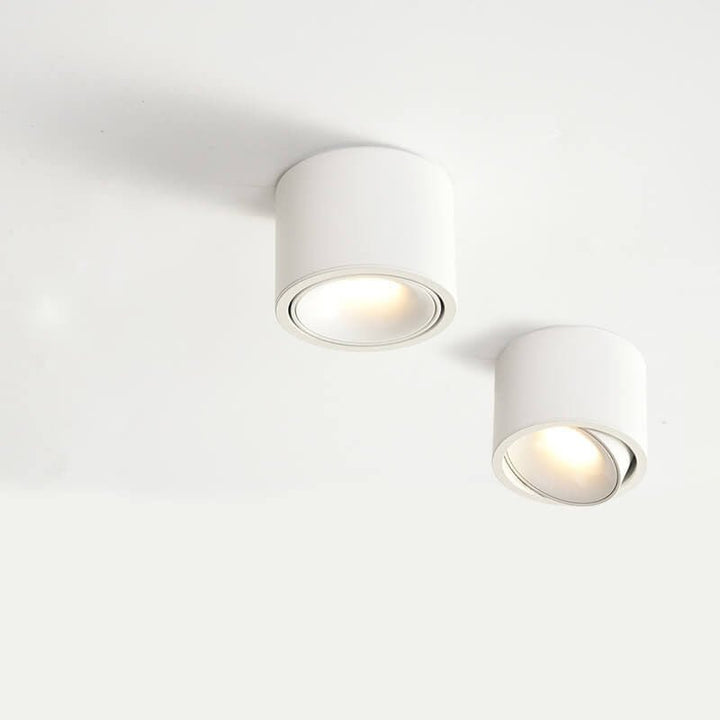 Skanto | Origo Minimalistisk LED Taklampe - Justerbar Rund Innfelt Lampe