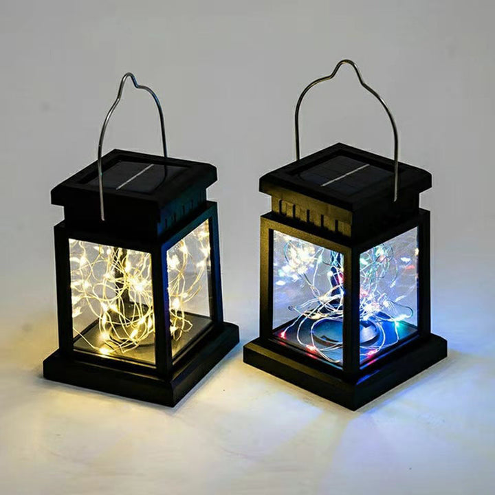Moderne Minimalistiske Sol Rechteckige Jern Glass LED Utendørslys For Hage | Skanto