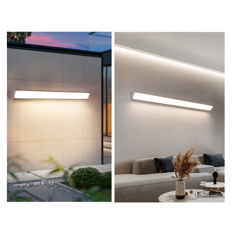 Garduru Aluminium LED Vegglampe | Vanntett | Innendørs- og utendørsbelysning | Ulike størrelser og farger