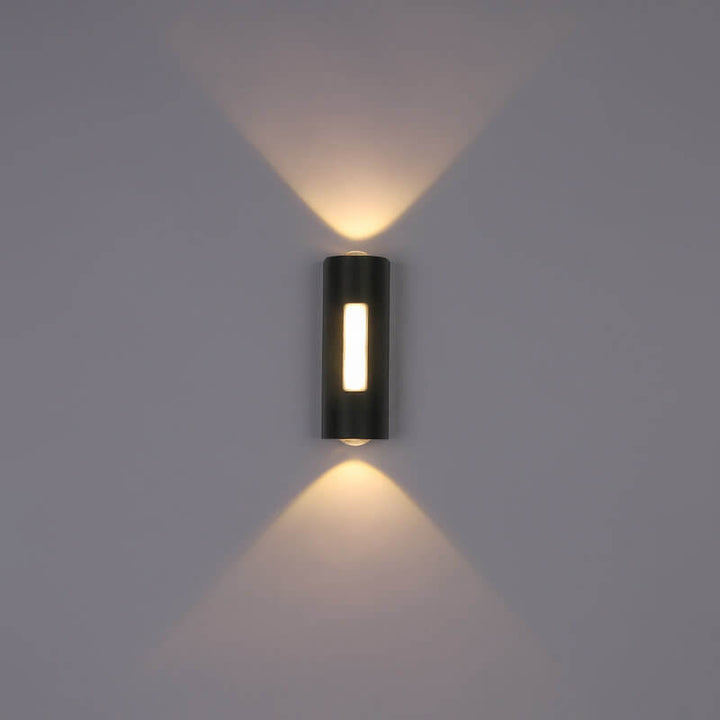 Moderne Minimalistisk Sylinderformet Design LED Utendørs Dekorativ Vegglampe | Skanto