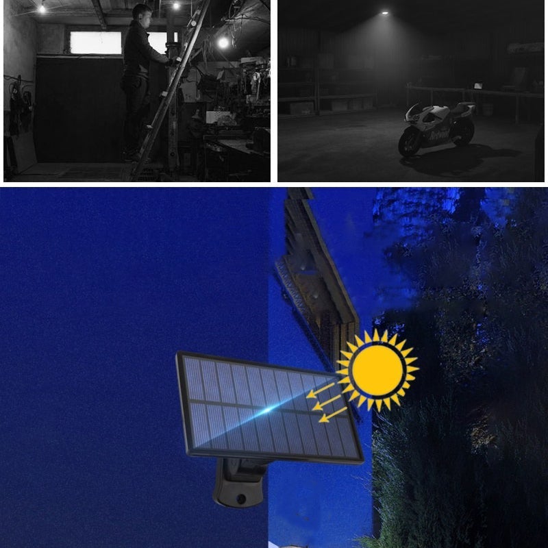 Solar Induksjon Vegglys Split med Fjernkontroll | Skanto