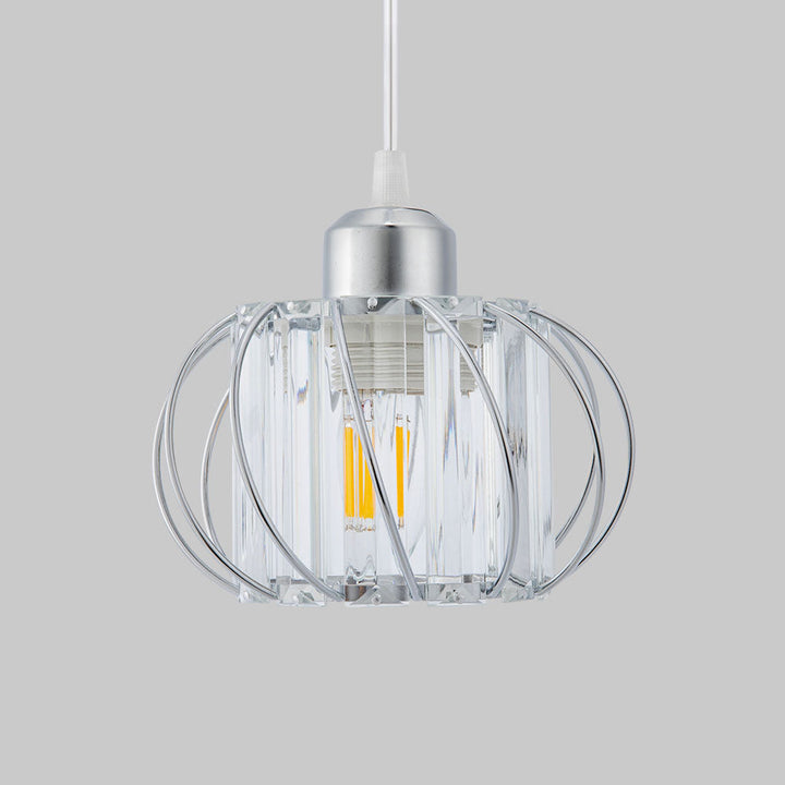 Skanto | Pendellampe svart glass kule taklampe
