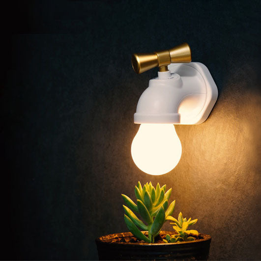 Skanto | Moderne kreativ kran ABS PC USB LED nattlampe vegglampe